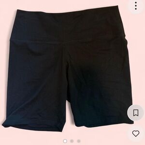 Black Aerie biker shorts